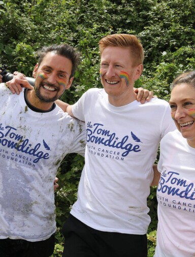 Attendees of the Tom Bowdidge Foundation's nuclear 5k fundraiser