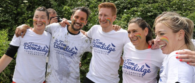 Attendees of the Tom Bowdidge Foundation's nuclear 5k fundraiser