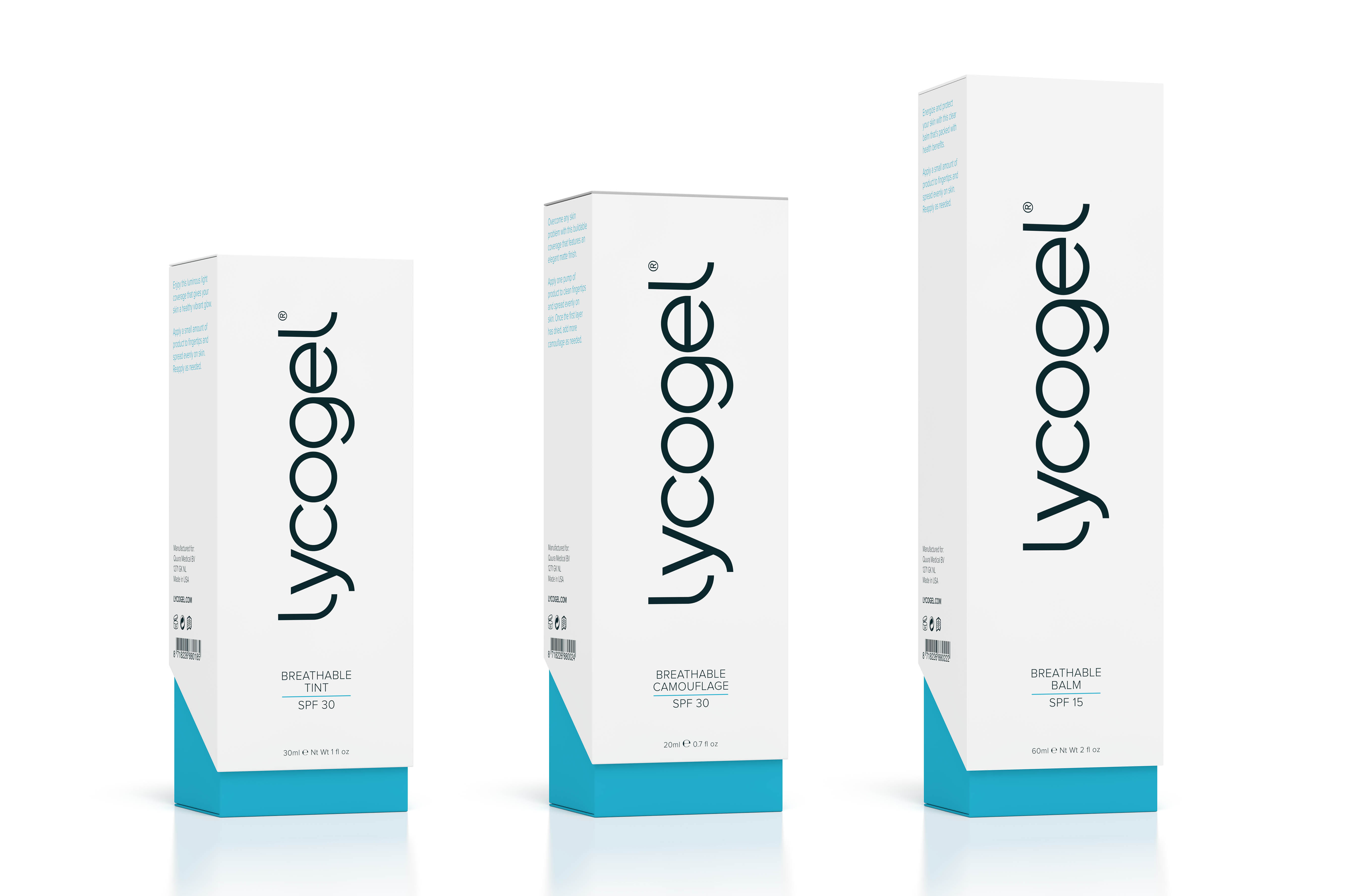 Packaging design for Lycogel